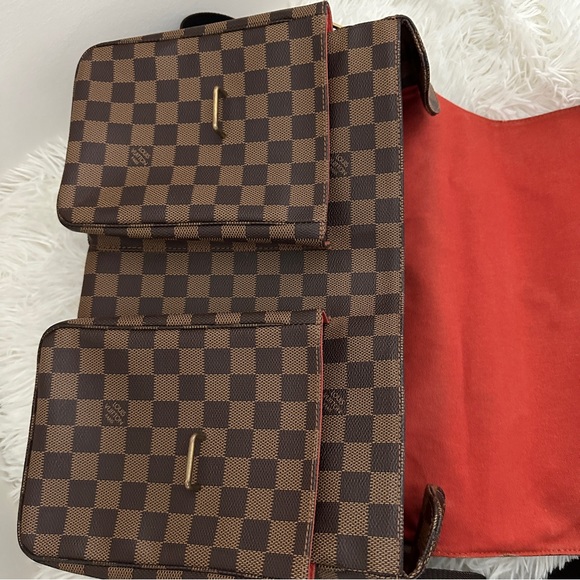 AUTHENTIC Louis Vuitton Broadway Damier Ebene Messenger Bag - Picture 4 of 6